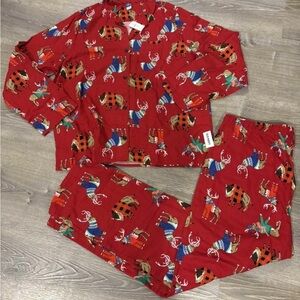 Old navy new pajama set size xl, Christmas